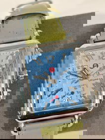 MIchele Green working Watch Women Chronograph 32mm