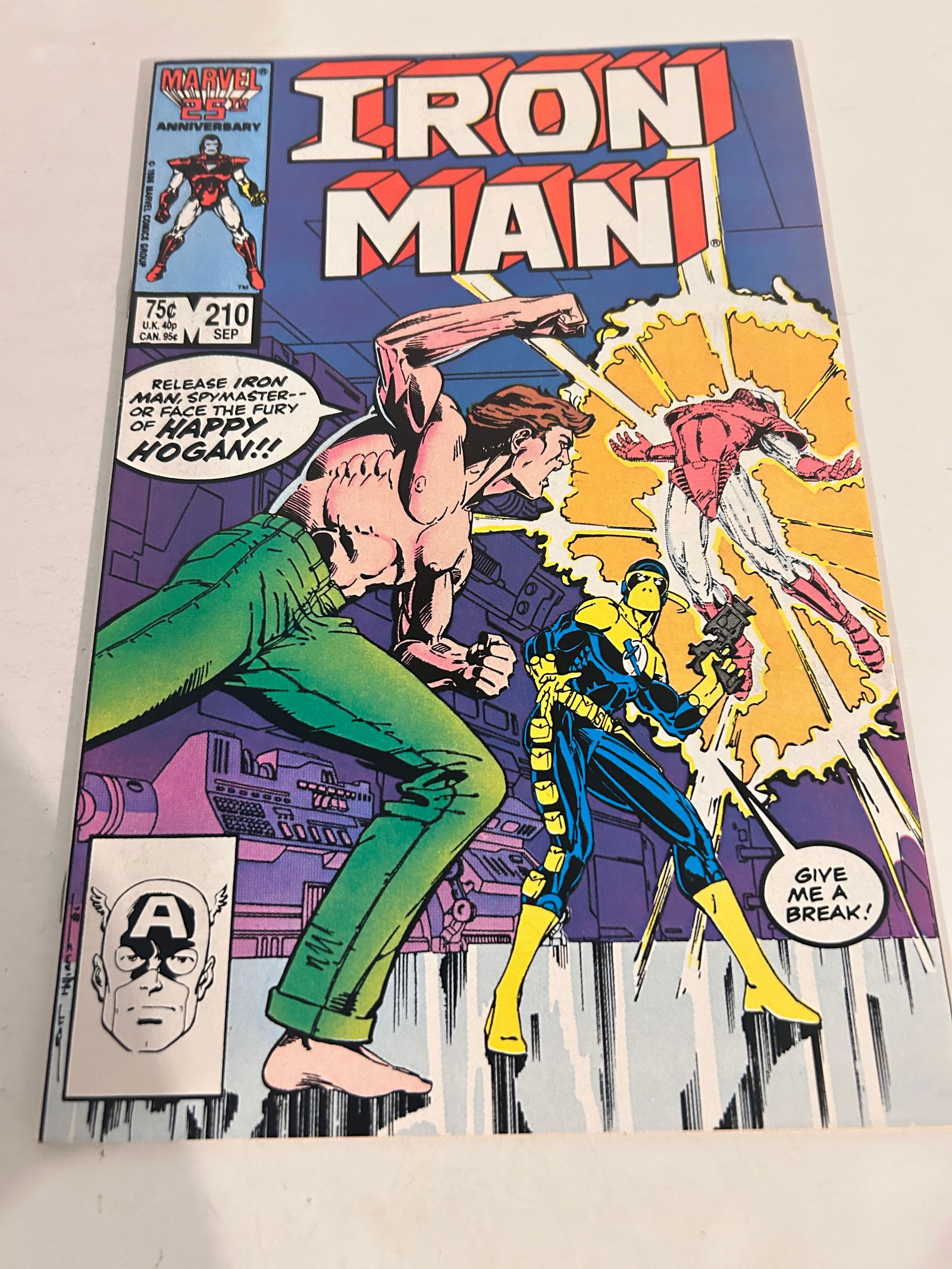 Vintage Comic Book Iron Man # 210 (1 of 2)