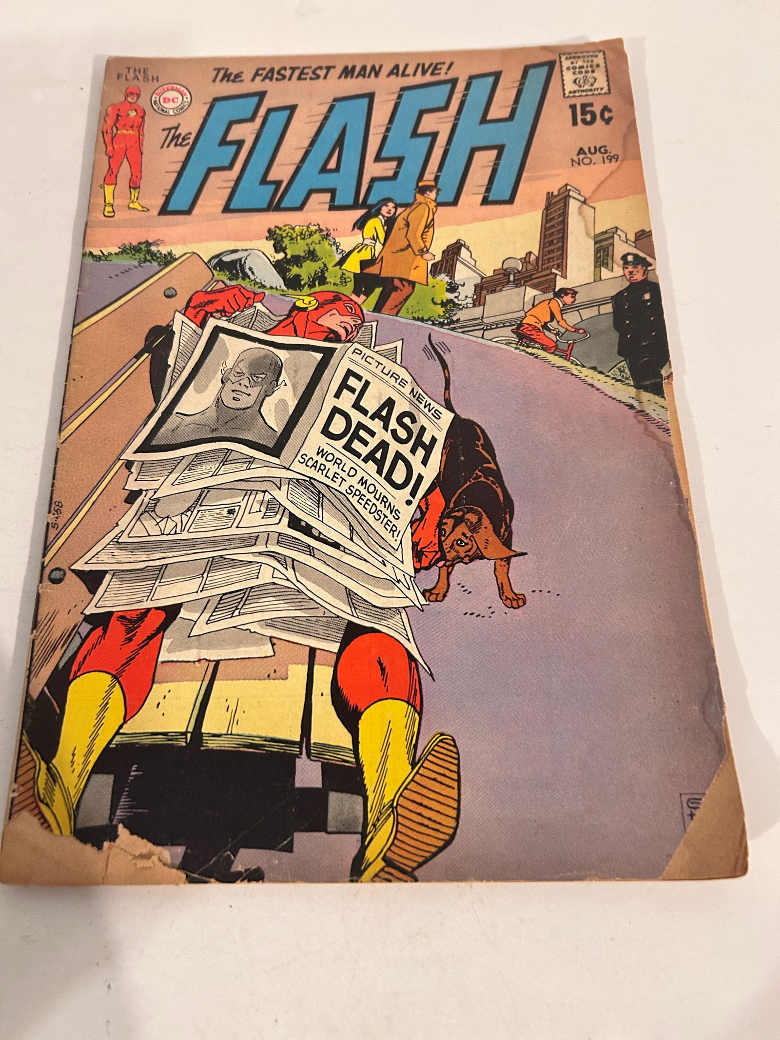 Vintage Comic Book The Flash # 199 (1 of 2)