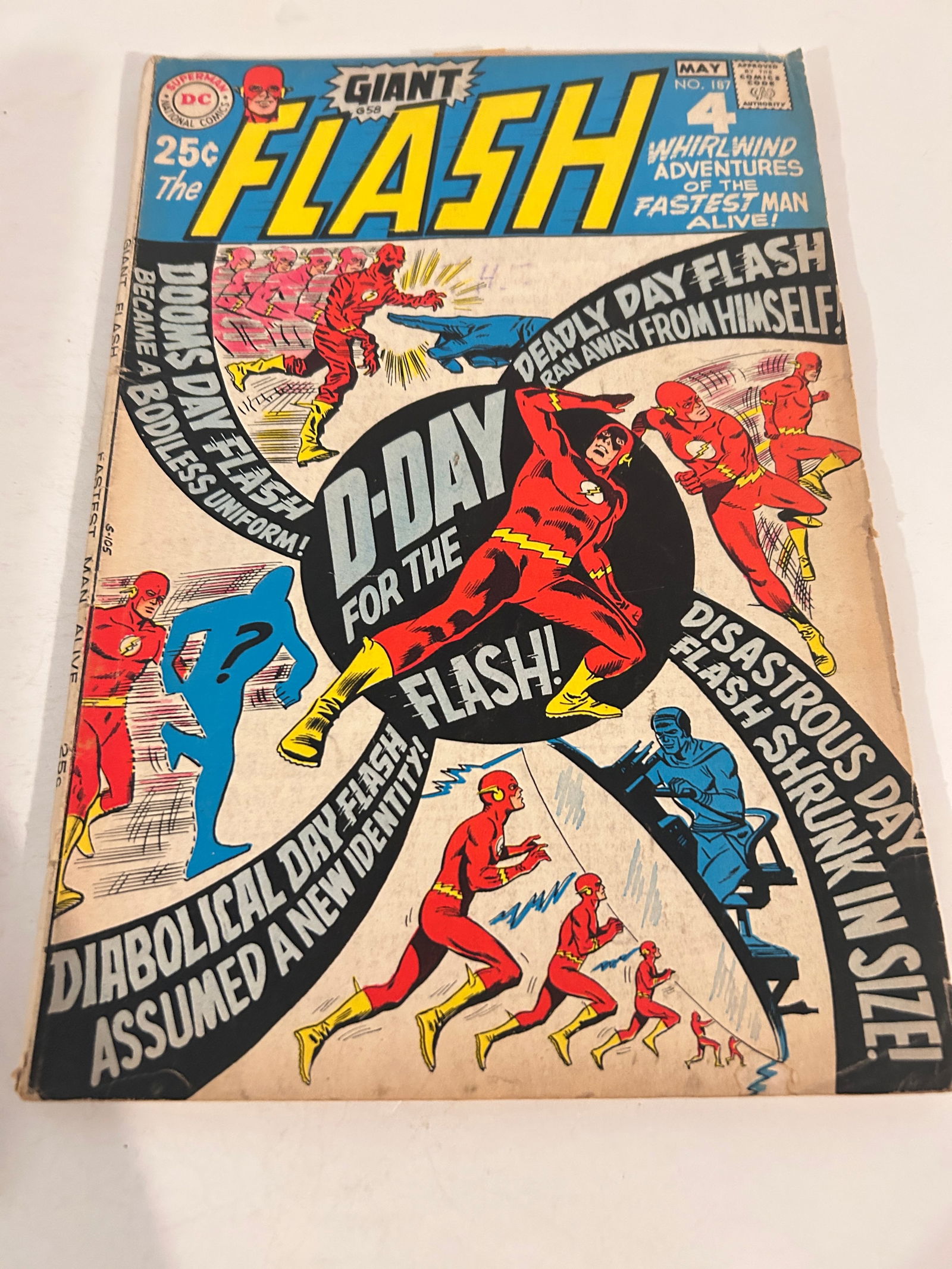 Vintage Comic Book The Flash # 187 Giant (1 of 2)