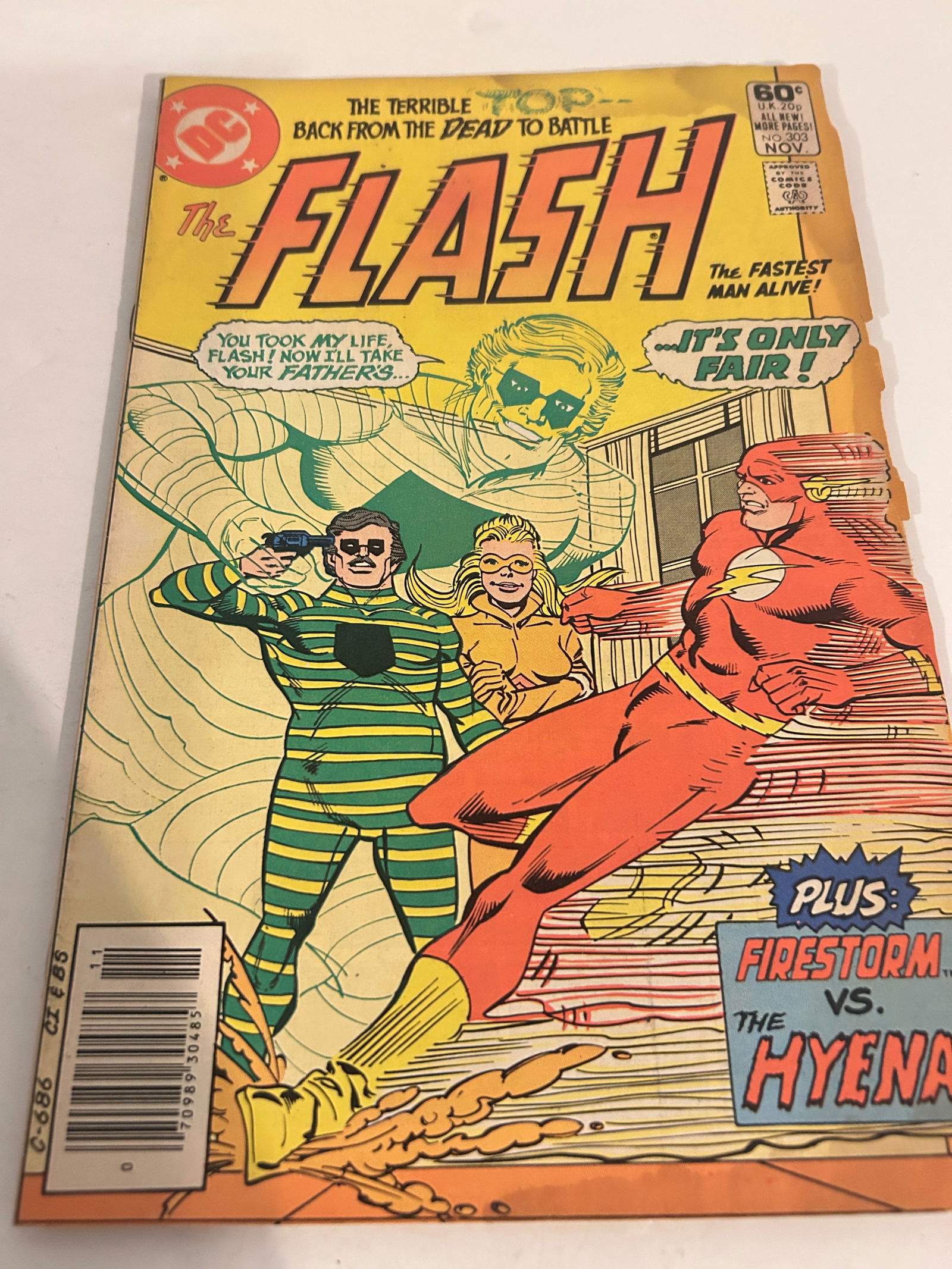 Vintage Comic Book The Flash # 303 (1 of 2)
