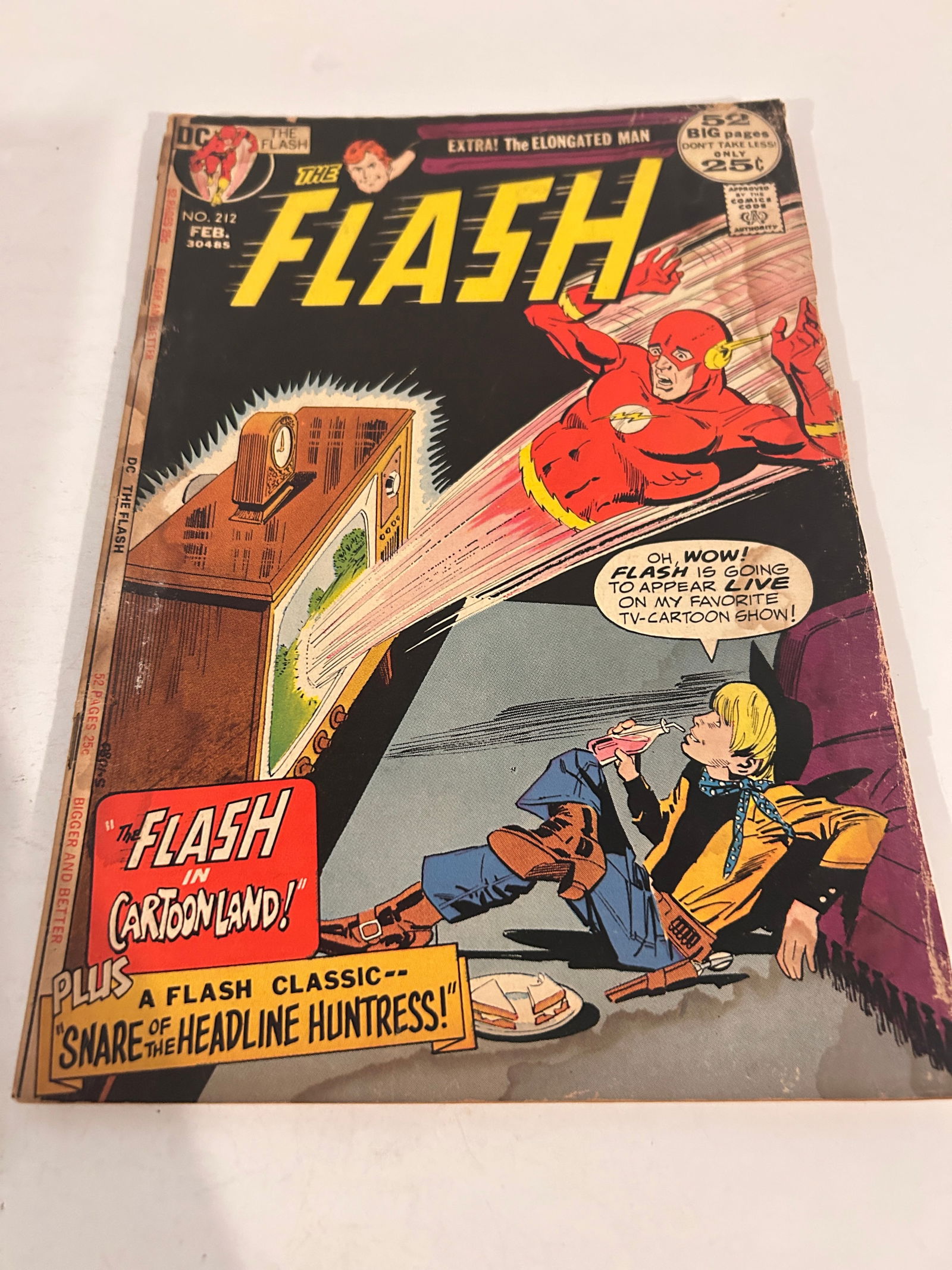 Vintage Comic Book The Flash # 212 (1 of 2)