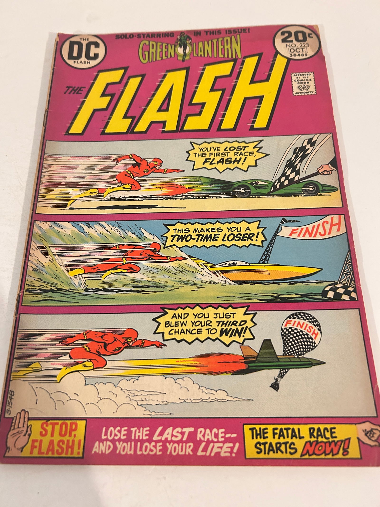 Vintage Comic Book The Flash # 223 (1 of 2)