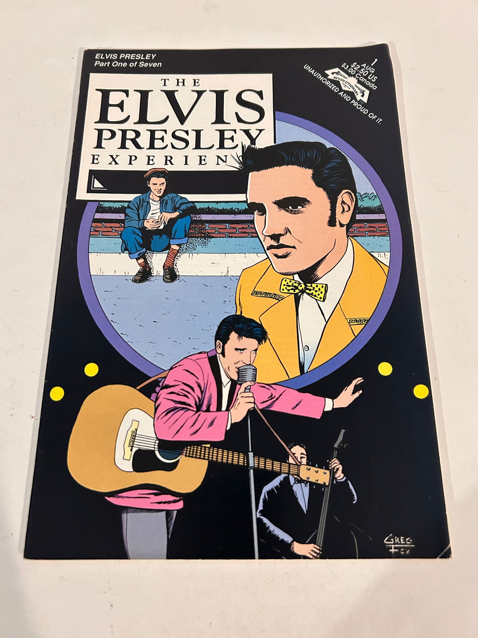 Vintage Comic Book Elvis Presley Experience # 1 (1 of 2)