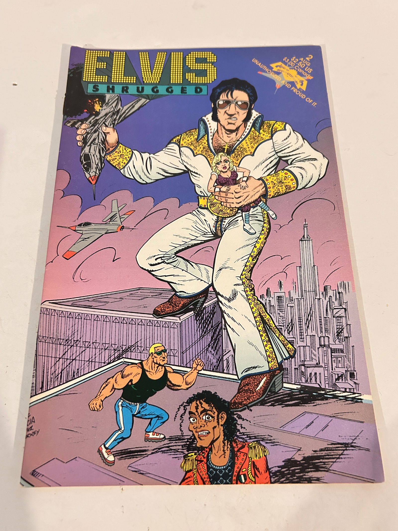 Vintage Comic Book Elvis Presley Shrugged # 2 (1 of 2)
