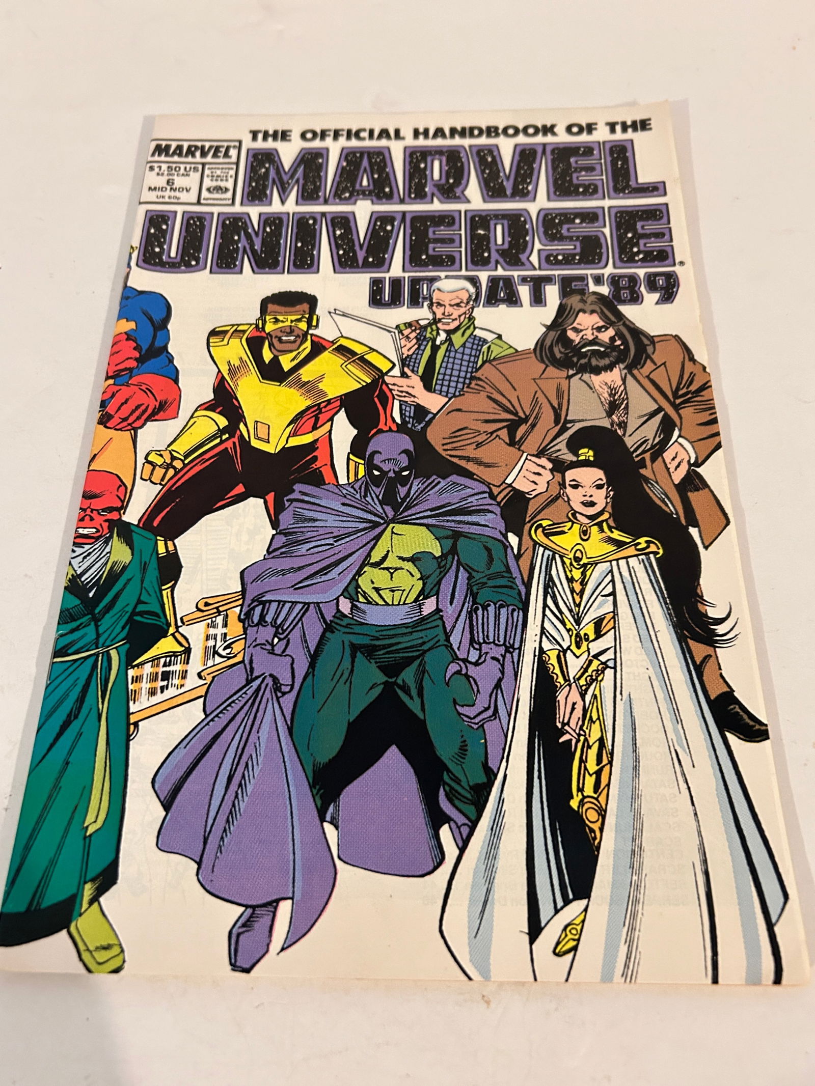 Vintage Comic Book Marvel Universe # 6 (1 of 2)