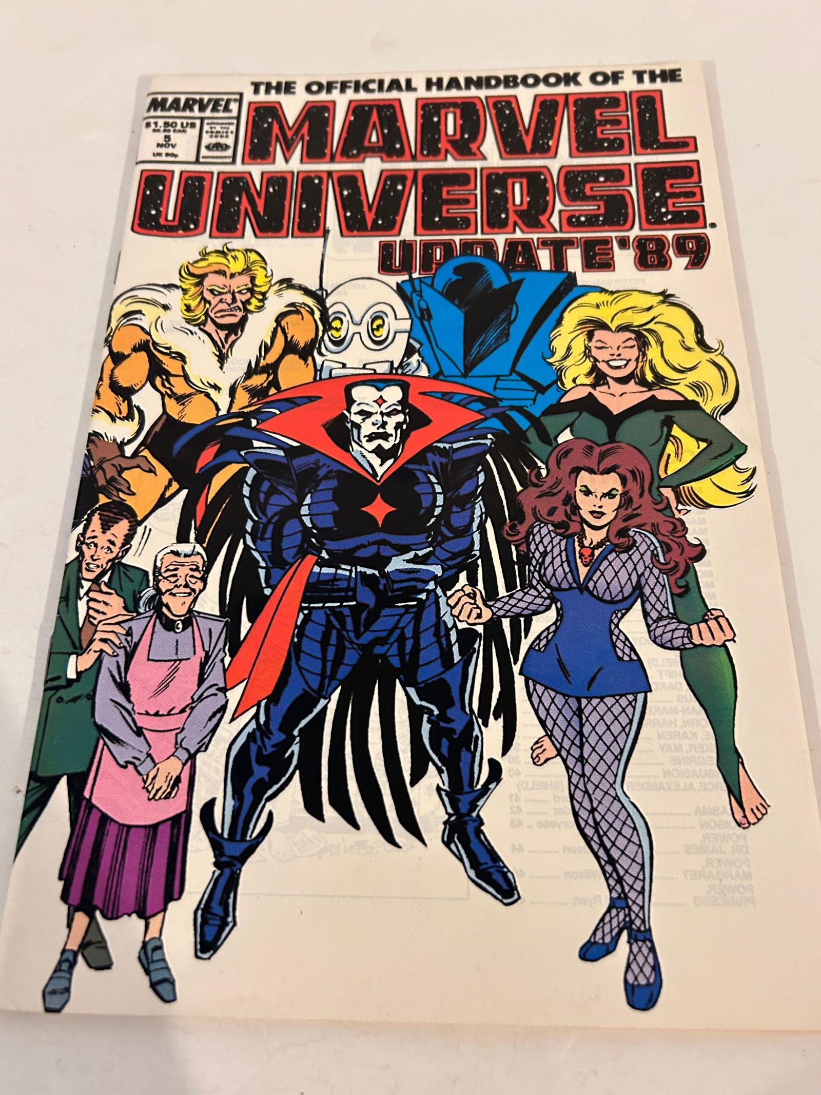 Vintage Comic Book Marvel Universe # 5 (1 of 2)