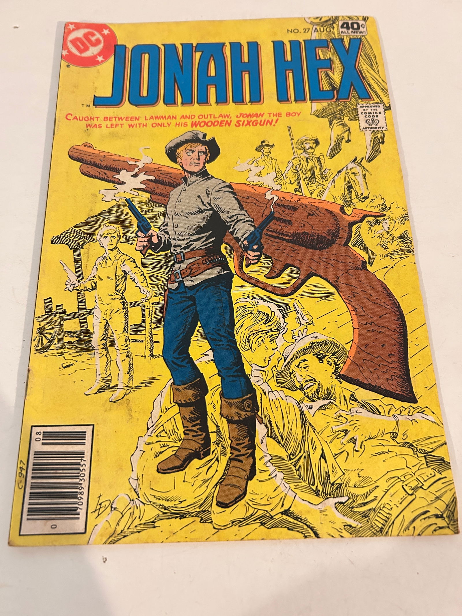 Vintage Comic Book Jonah Hex # 27 (1 of 2)
