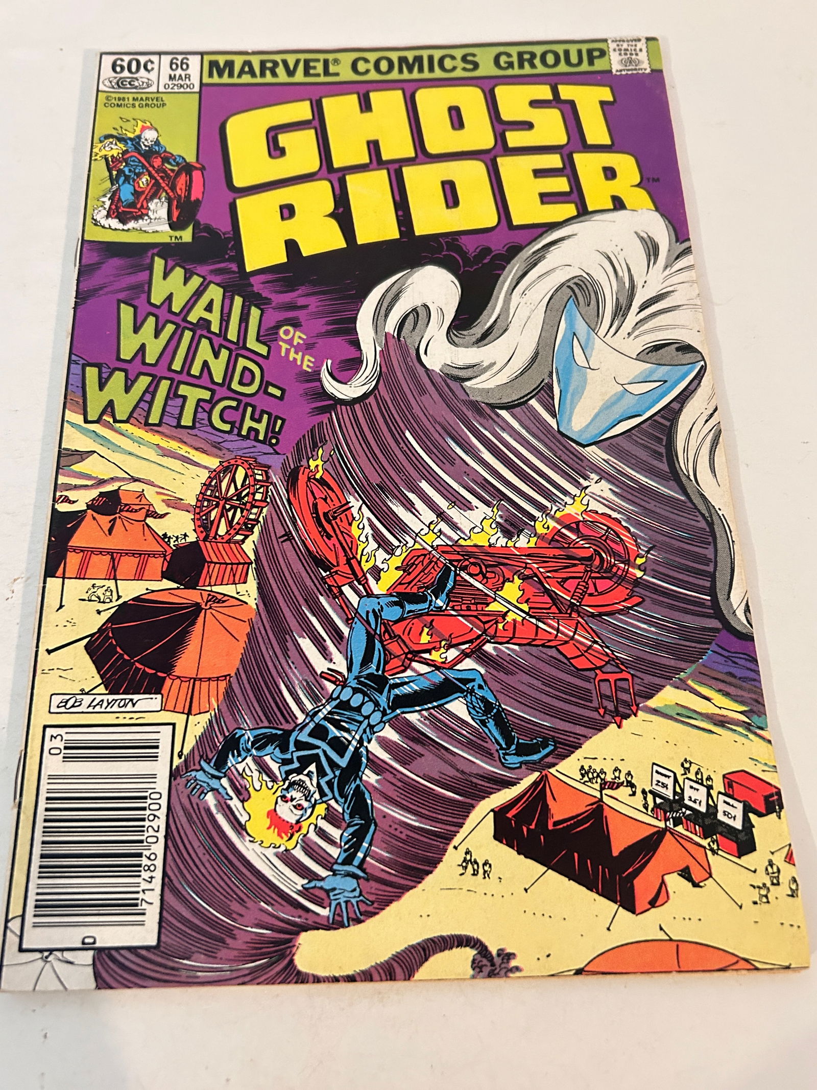 Vintage Comic Book Ghost Rider # 66 (1 of 2)