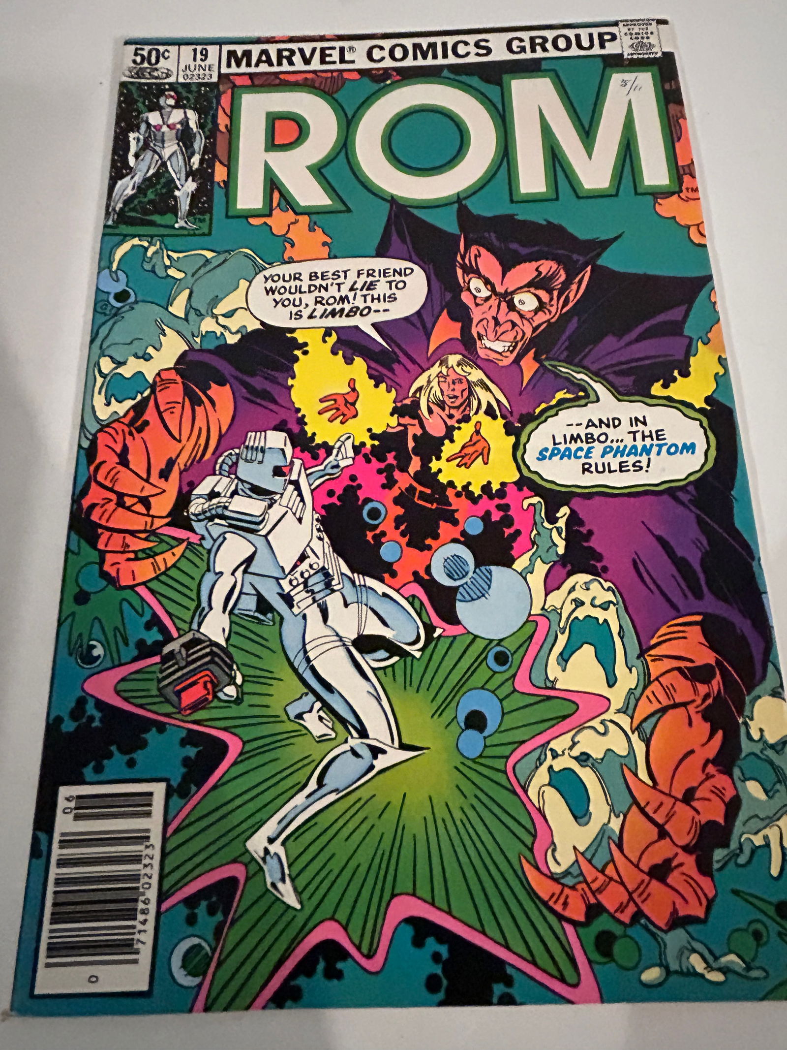 Vintage Comic Book Rom # 19 (1 of 2)