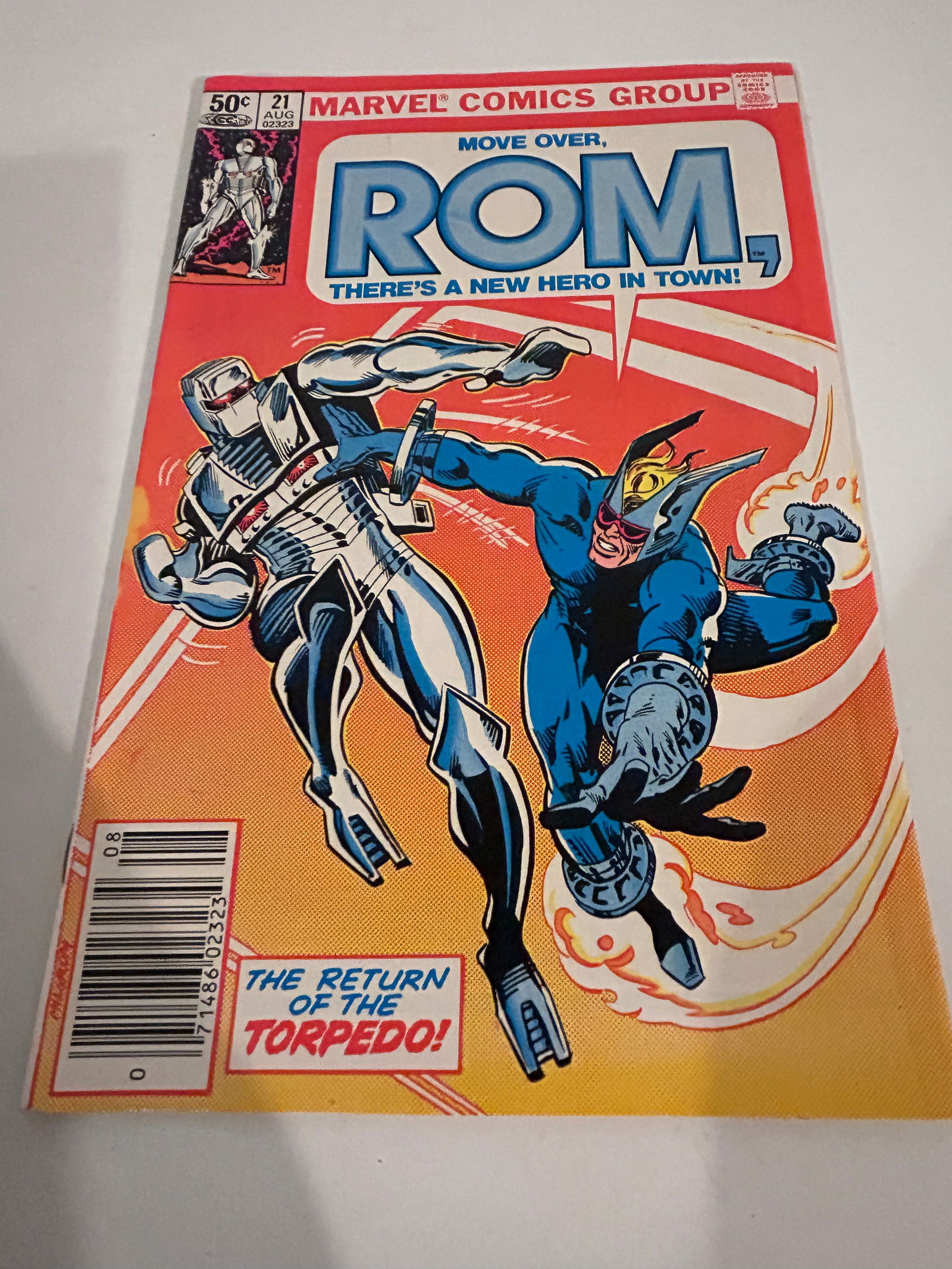 Vintage Comic Book Rom # 21 (1 of 2)
