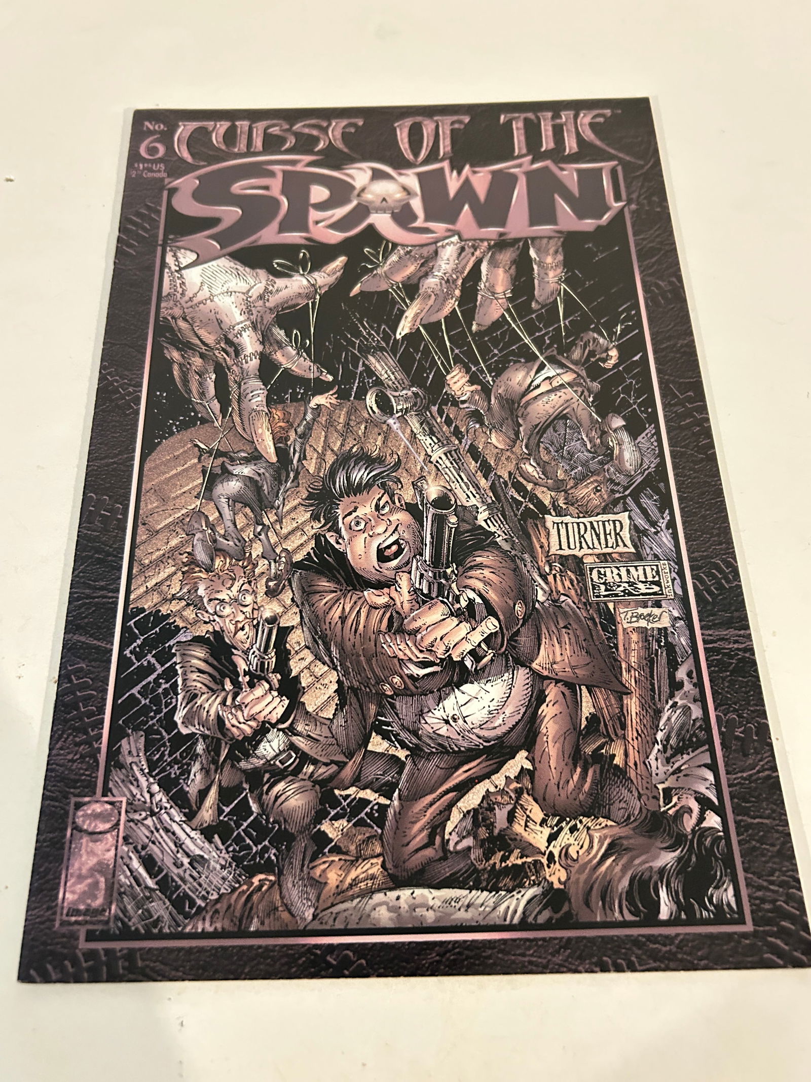 Vintage Comic Book Curse Of The Spawn # 6 (1 of 2)