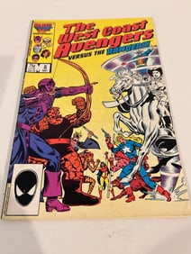 Vintage Comic Book West Coast Avengers # 8