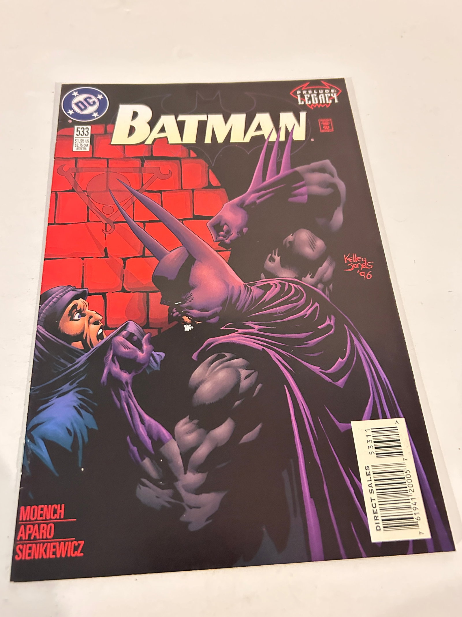Vintage Comic Book Bat Man # 533: Vintage Comic Book Bat Man # 533 Please view all photos as they are part of the description and condition of this Item, Feel free to contact me with questions or picture requests! Used Item AS IS