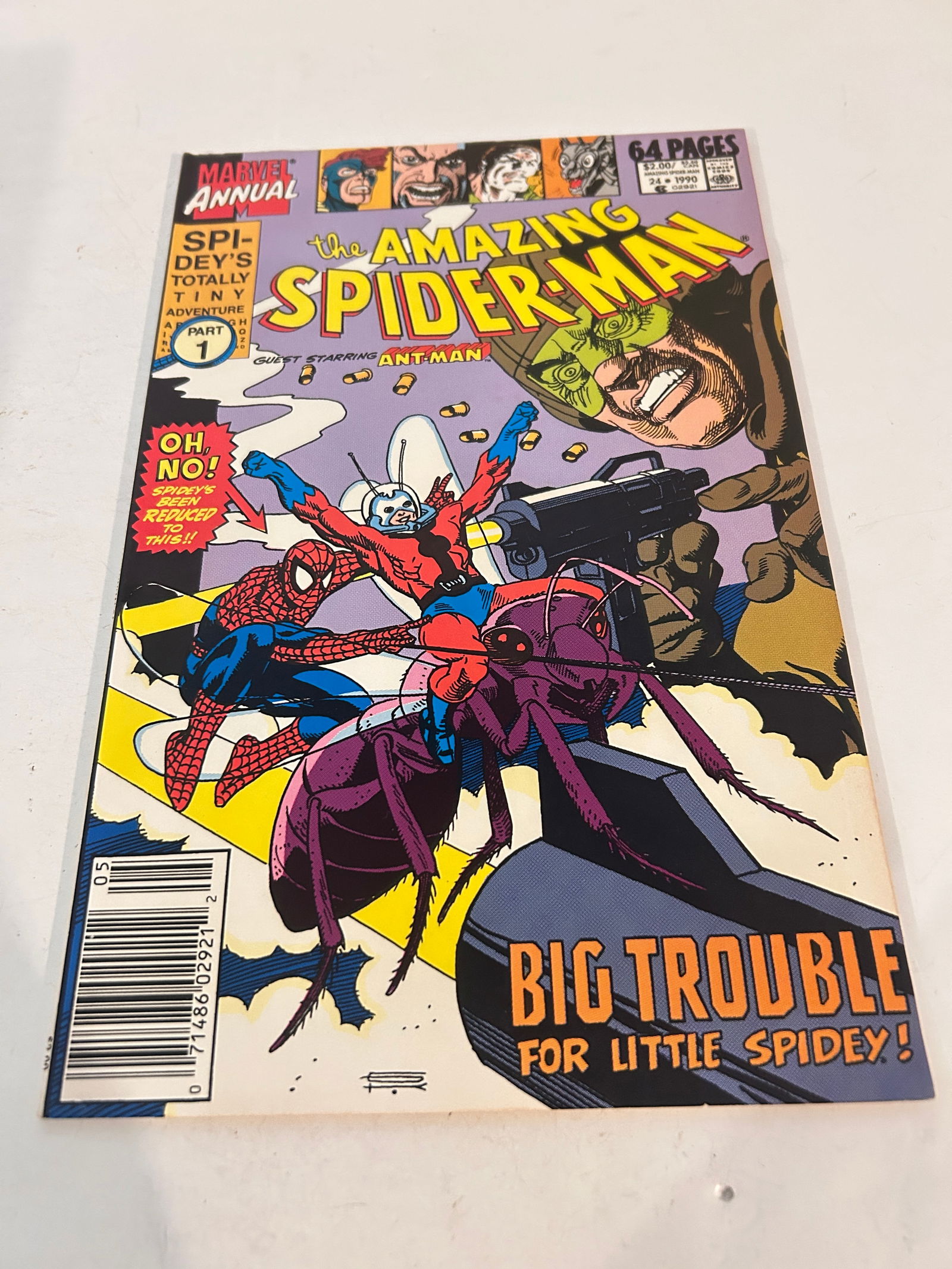 Vintage Comic Book The Amazing Spider-Man # 24 Annual (1 of 2)