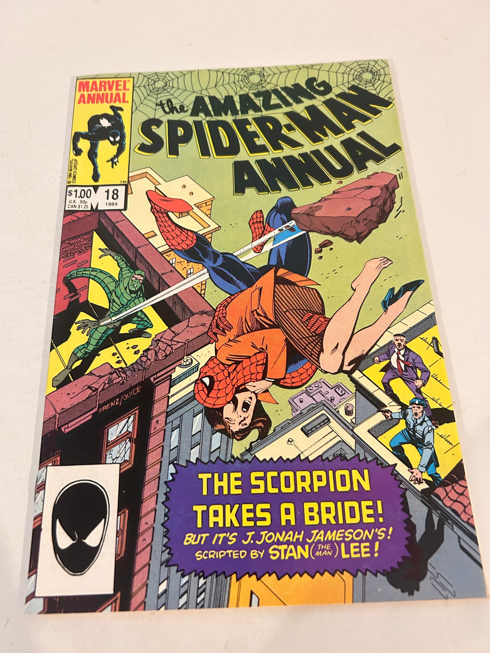 Vintage Comic Book The Amazing Spider-Man # 18 Annual (1 of 2)