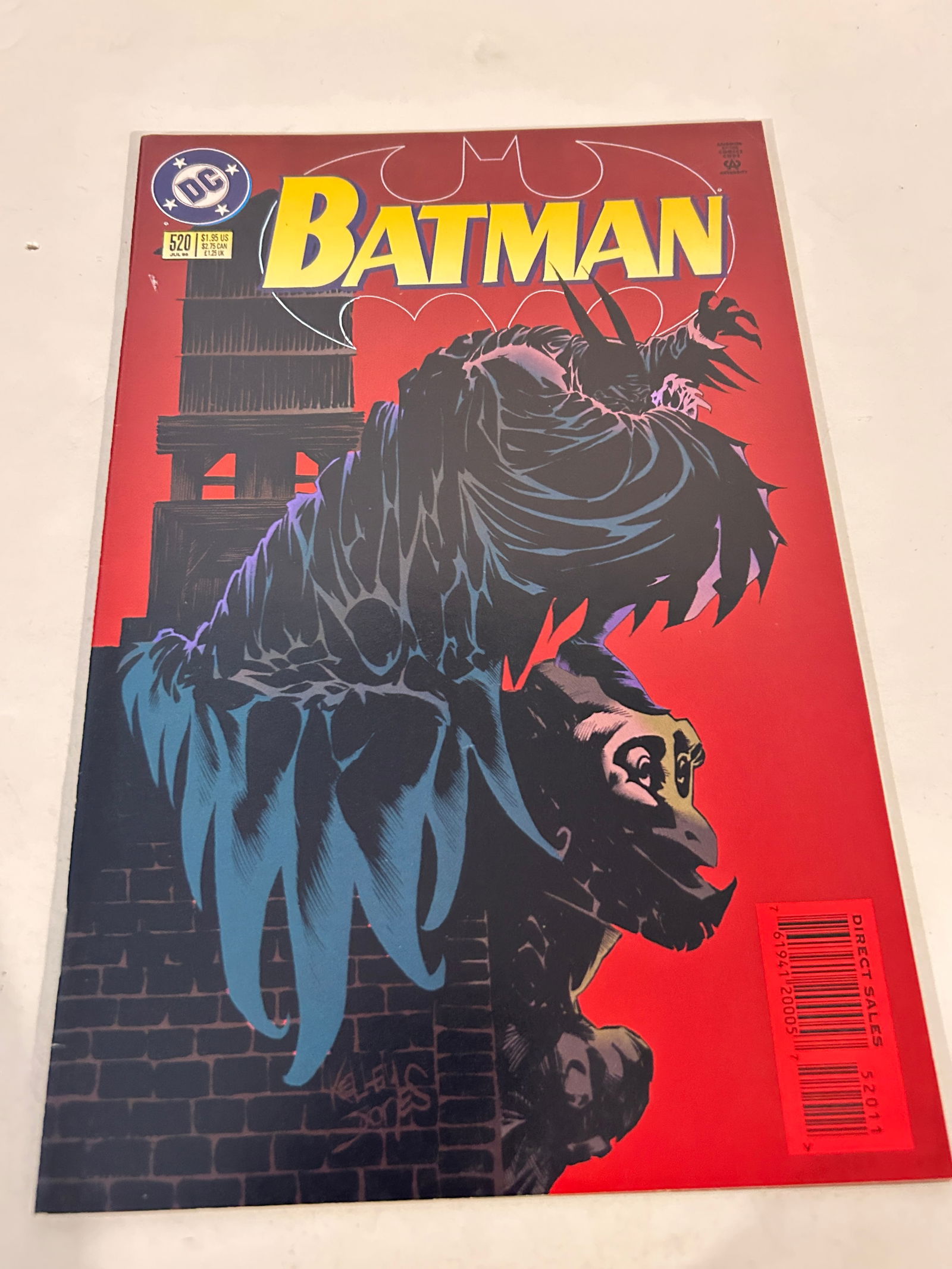 Vintage Comic Book Bat Man # 520 (1 of 2)