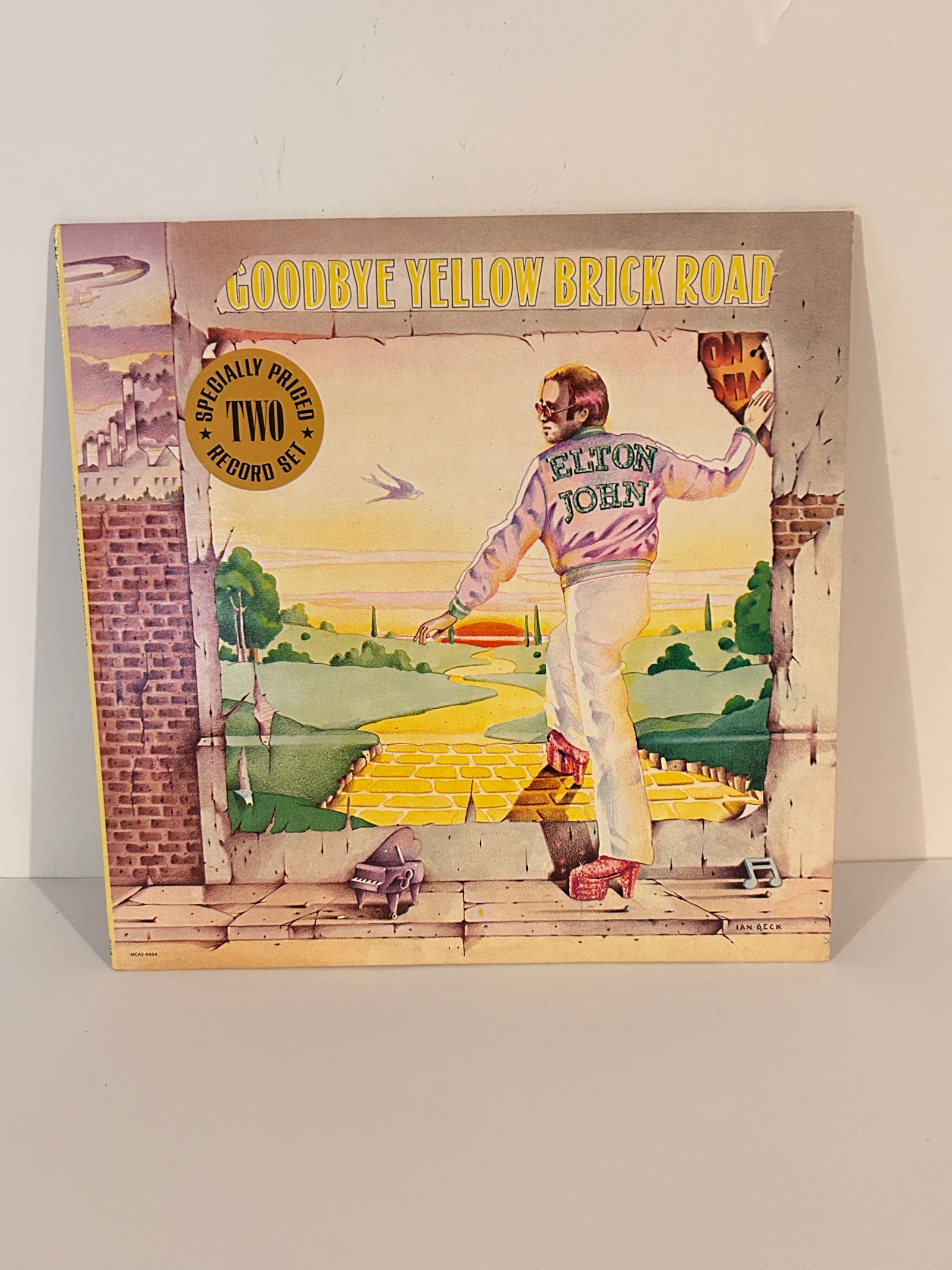 Elton John Goodbye Yellow Brick Road 1973 MCA2 6894 Press Vinyl LP Record (1 of 3)