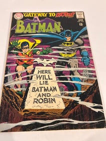 Vintage Comic Book Bat Man # 202