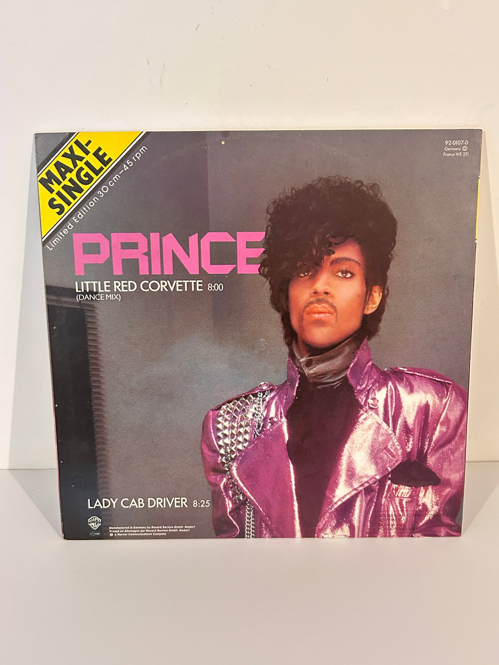 Prince - Little Red Corvette: Prince - Little Red Corvette Please view all photos as they are part of the description and condition of this Item, Feel free to contact me with questions or picture requests! Used Item AS IS