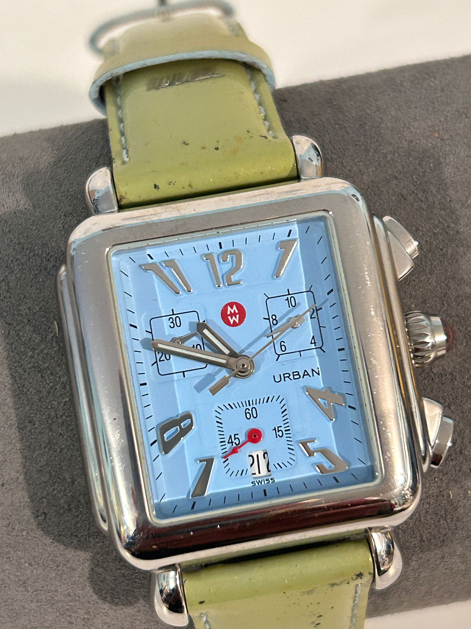 MIchele Green working Watch Women Chronograph 32mm (1 of 6)