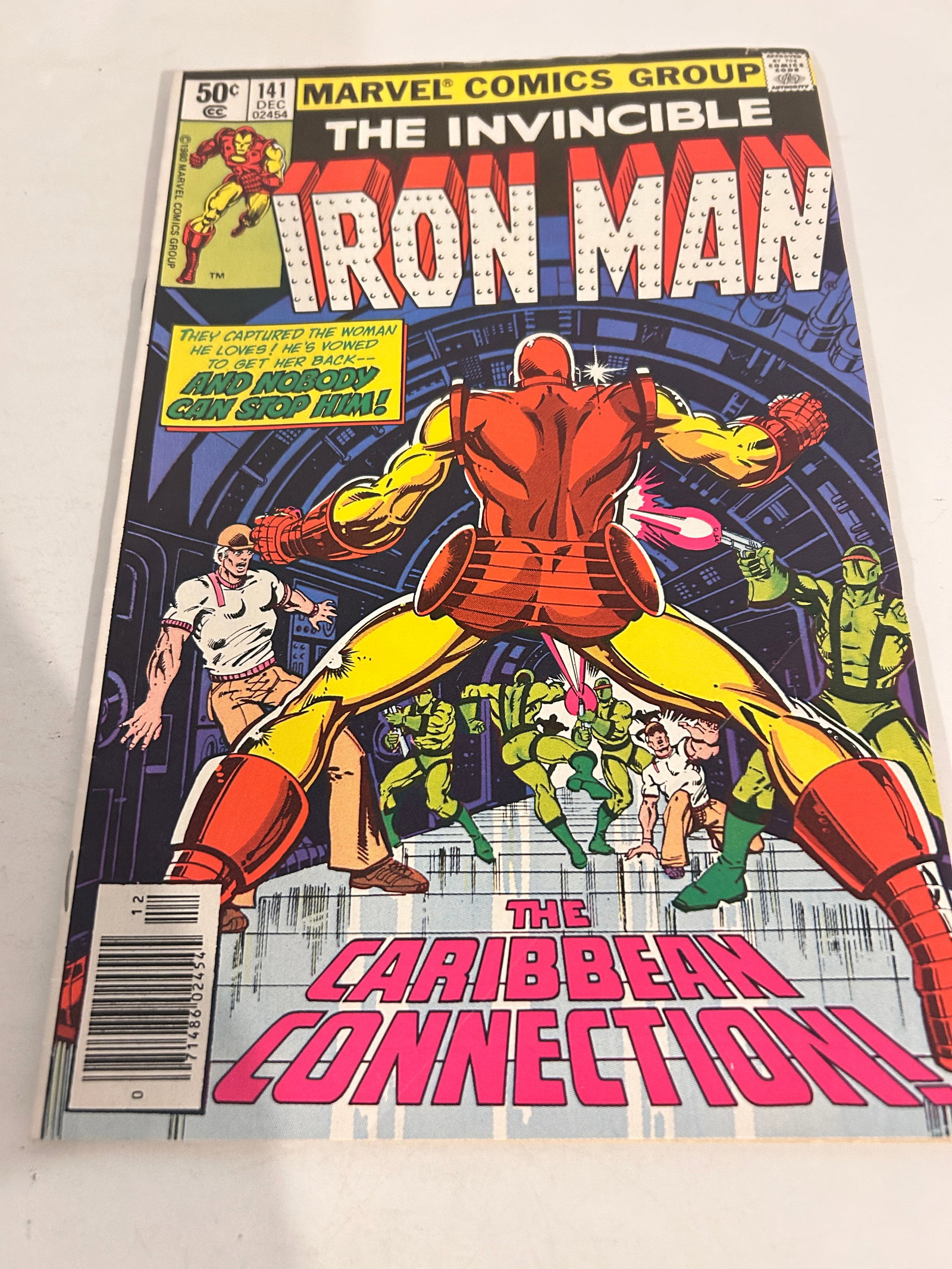 Vintage Comic Book Iron Man # 141: Vintage Comic Book Iron Man # 141 Please view all photos as they are part of the description and condition of this Item, Feel free to contact me with questions or picture requests! Used Item AS IS