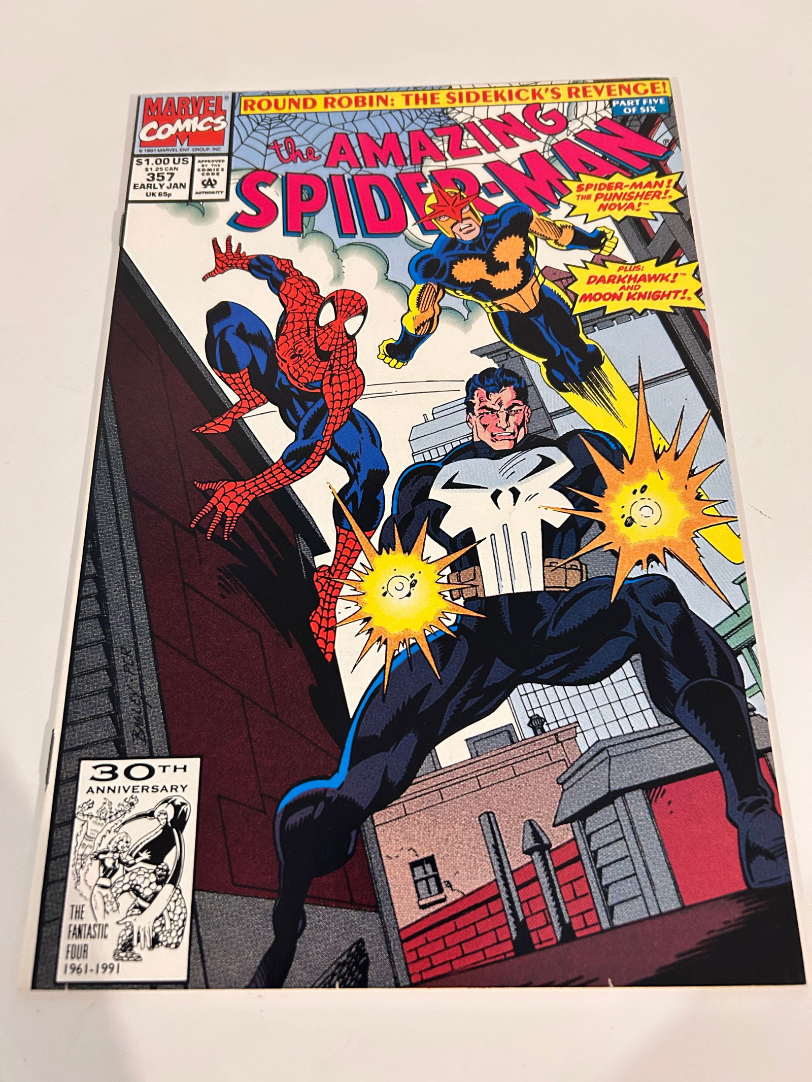 Vintage Comic Book The Amazing Spider-Man # 357 (1 of 2)