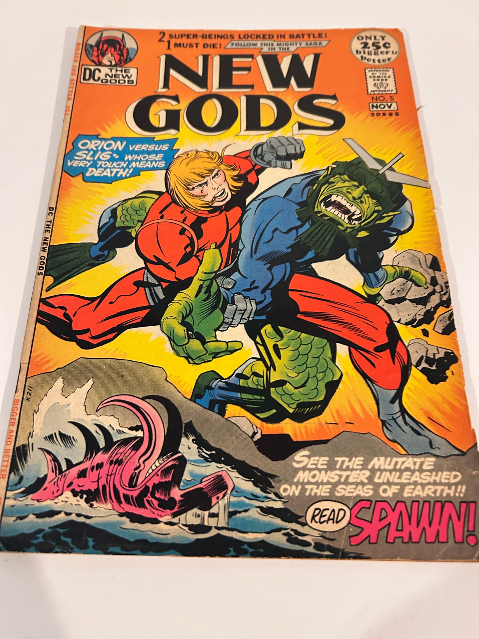 Vintage Comic Book New Gods # 5 (1 of 2)