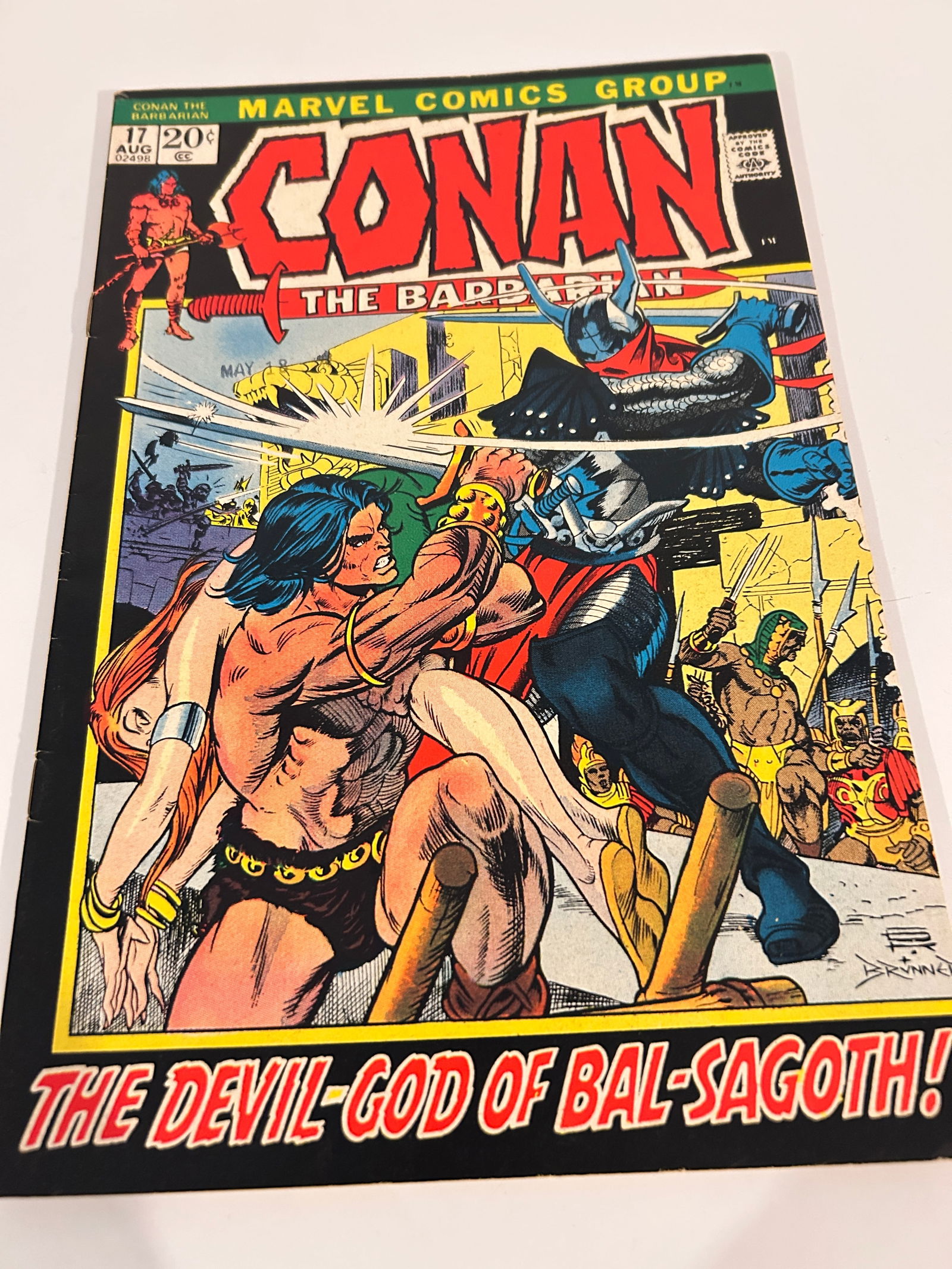 Vintage Comic Book Conan # 17 (1 of 2)