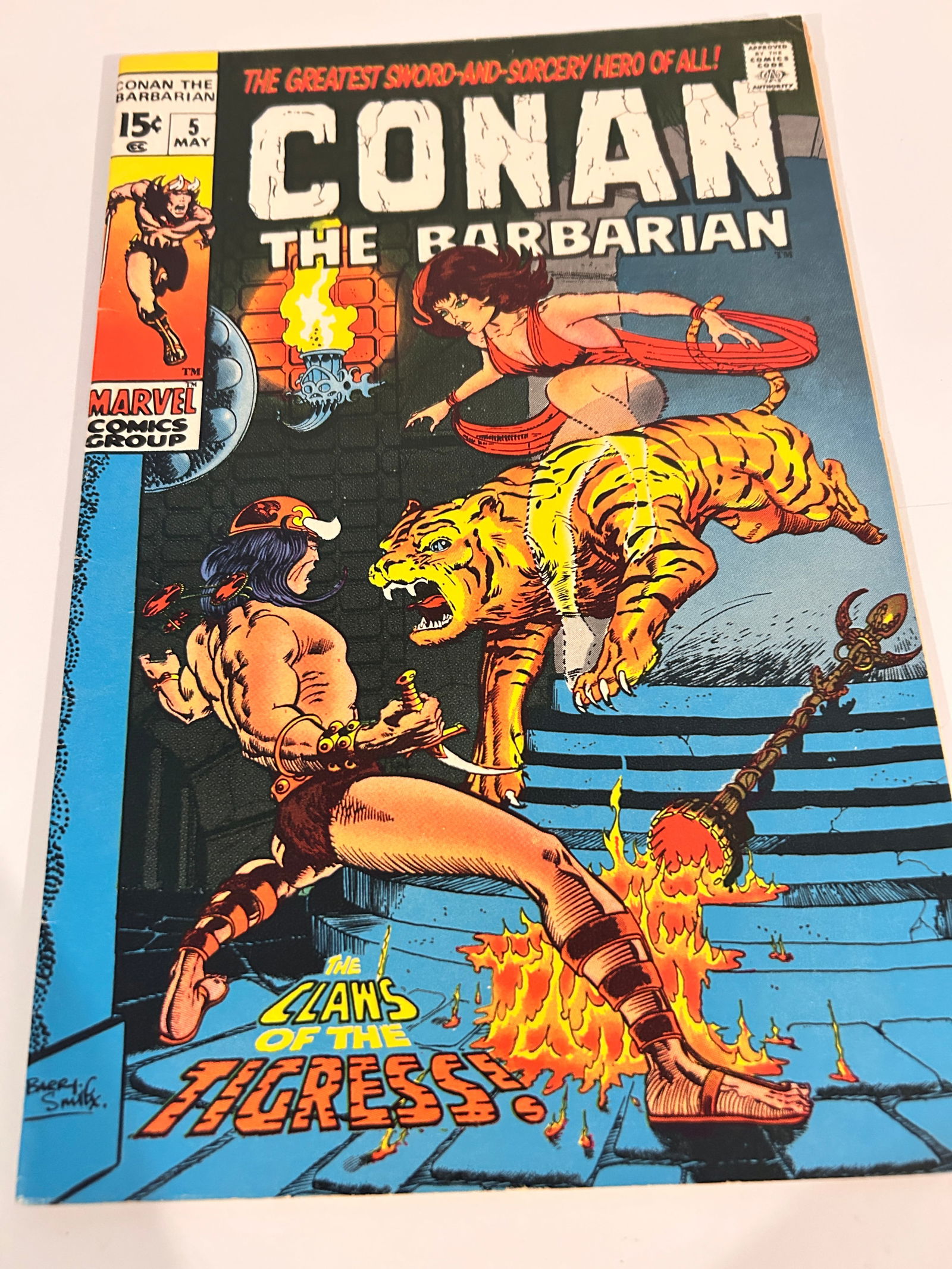 Vintage Comic Book Conan # 5 (1 of 2)
