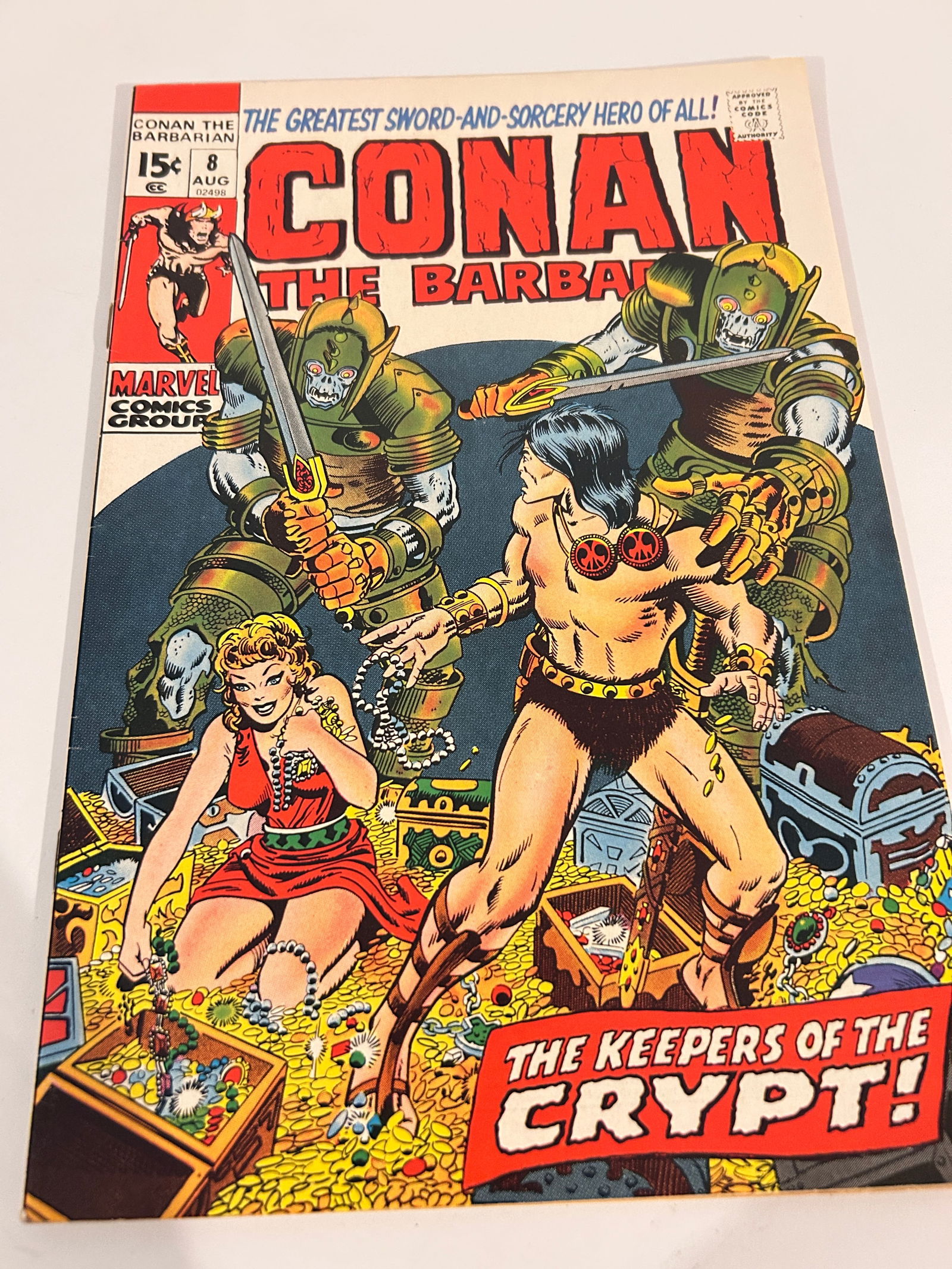 Vintage Comic Book Conan # 8 (1 of 2)