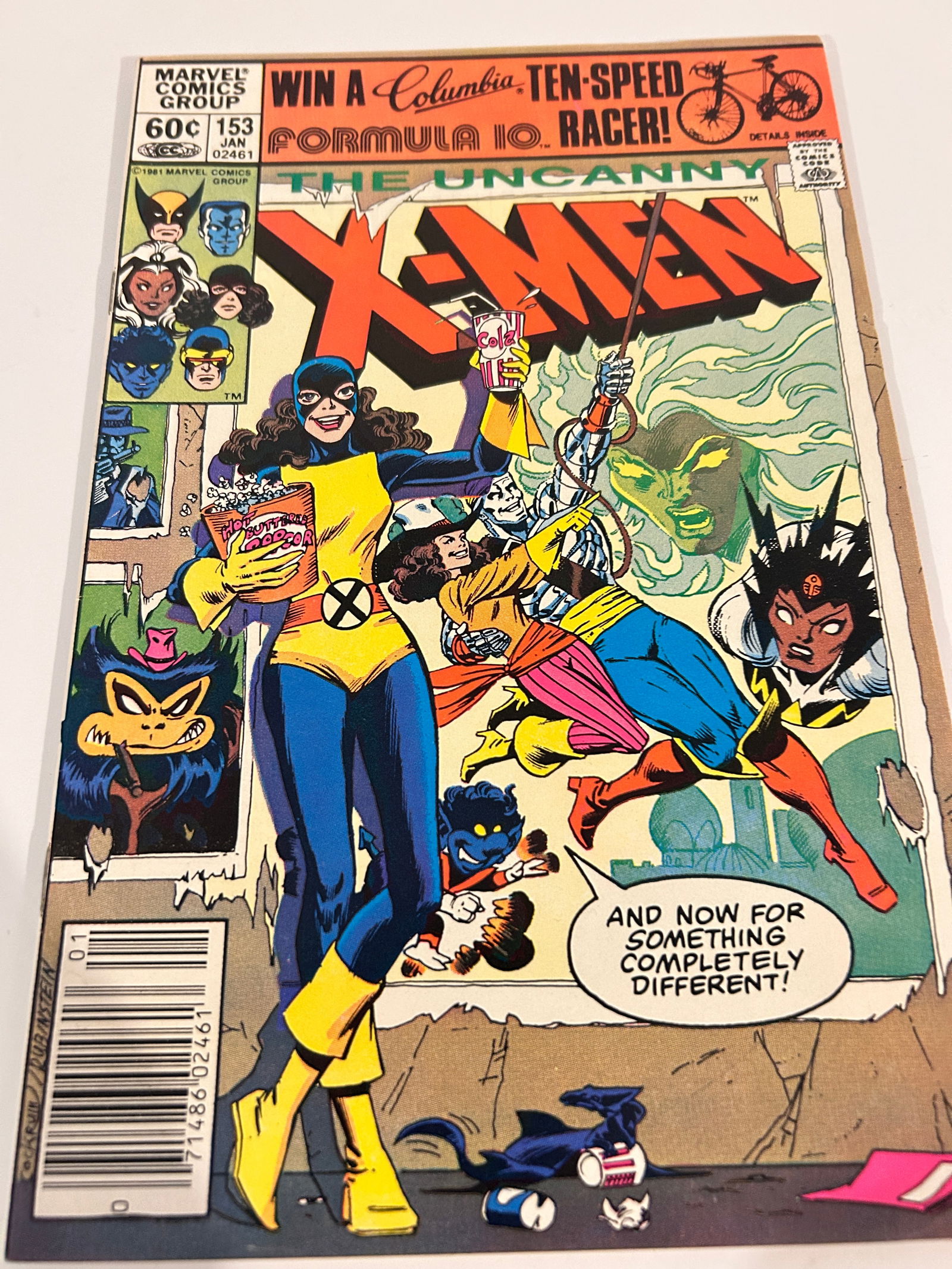 Vintage Comic Book The Uncanny X-Men # 153 (1 of 2)