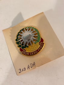 3rd Air Defense Artillery Regiment Army Unit Crest