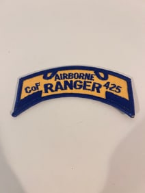Co F 425th Airborne Ranger Infantry Michigan ARNG scroll patch