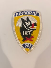 Us Army 187th Airborne Infantry Regiment Paraglider Infantry Patch