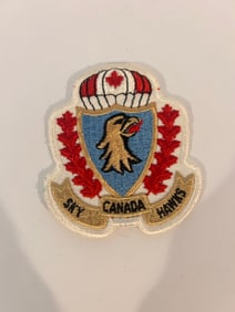 Canadian Forces SkyHawks, Canada's only military parachute demonstration team Patch