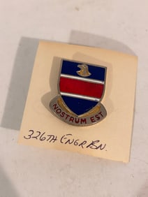 326th Engineer Battalion Unit Crest