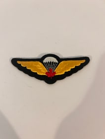 Canada Canadian OSONS Airborne paratrooper FLAT  JUMP  wings Patch