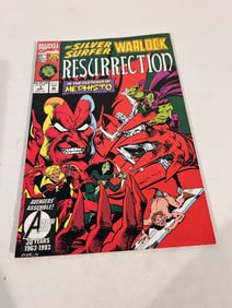 Vintage Comic Book Silver Surfer # 3 Resurrection