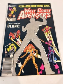Vintage Comic Book West Coast Avengers # 2
