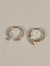 Vintage Sterling Silver Post Earrings