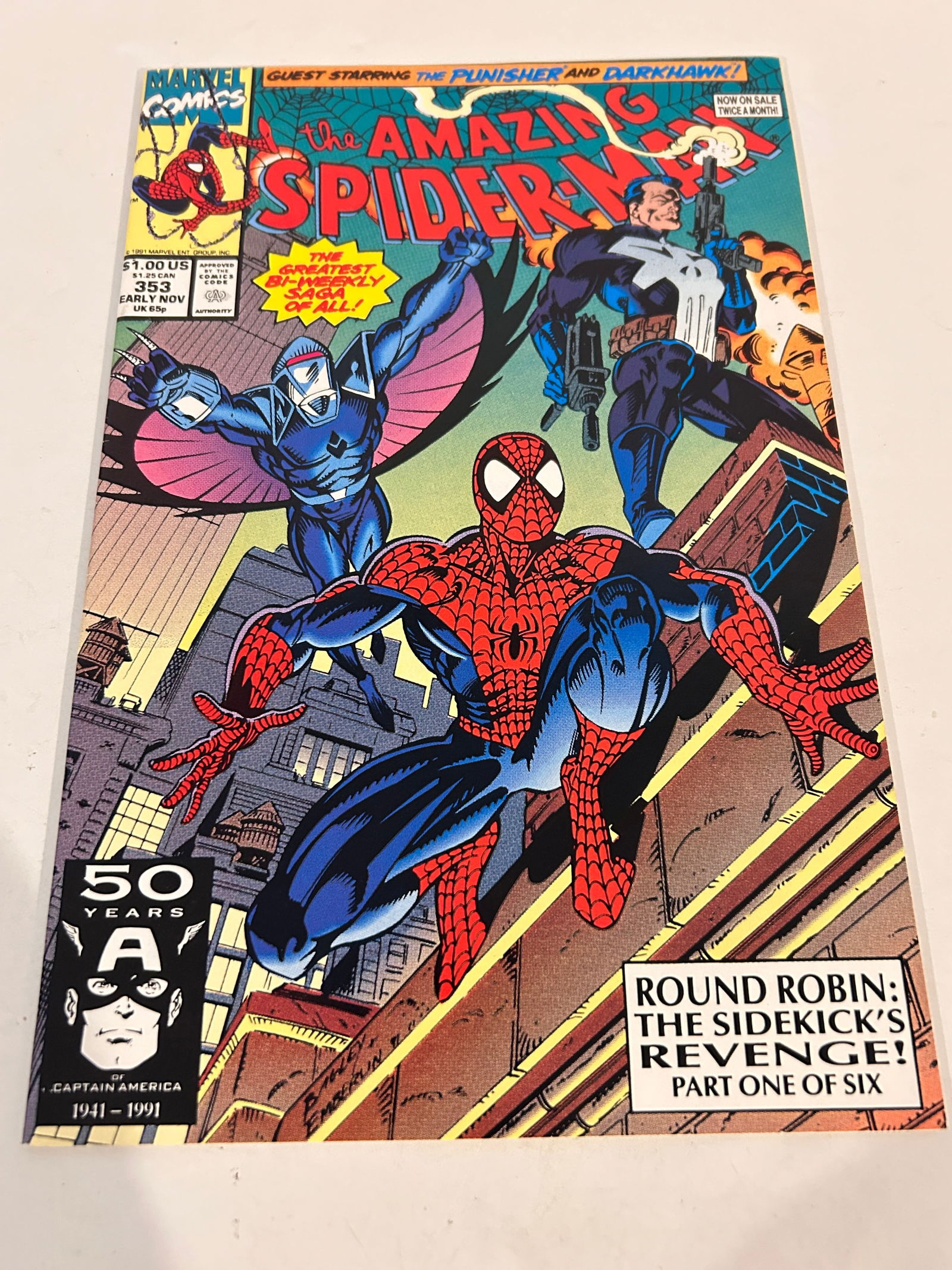 Vintage Comic Book Amazing Spider-Man # 353: Vintage Comic Book Amazing Spider-Man # 353 Please view all photos as they are part of the description and condition of this Item, Feel free to contact me with questions or picture requests! Used Item