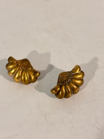 Vintage Sea Shell Earrings