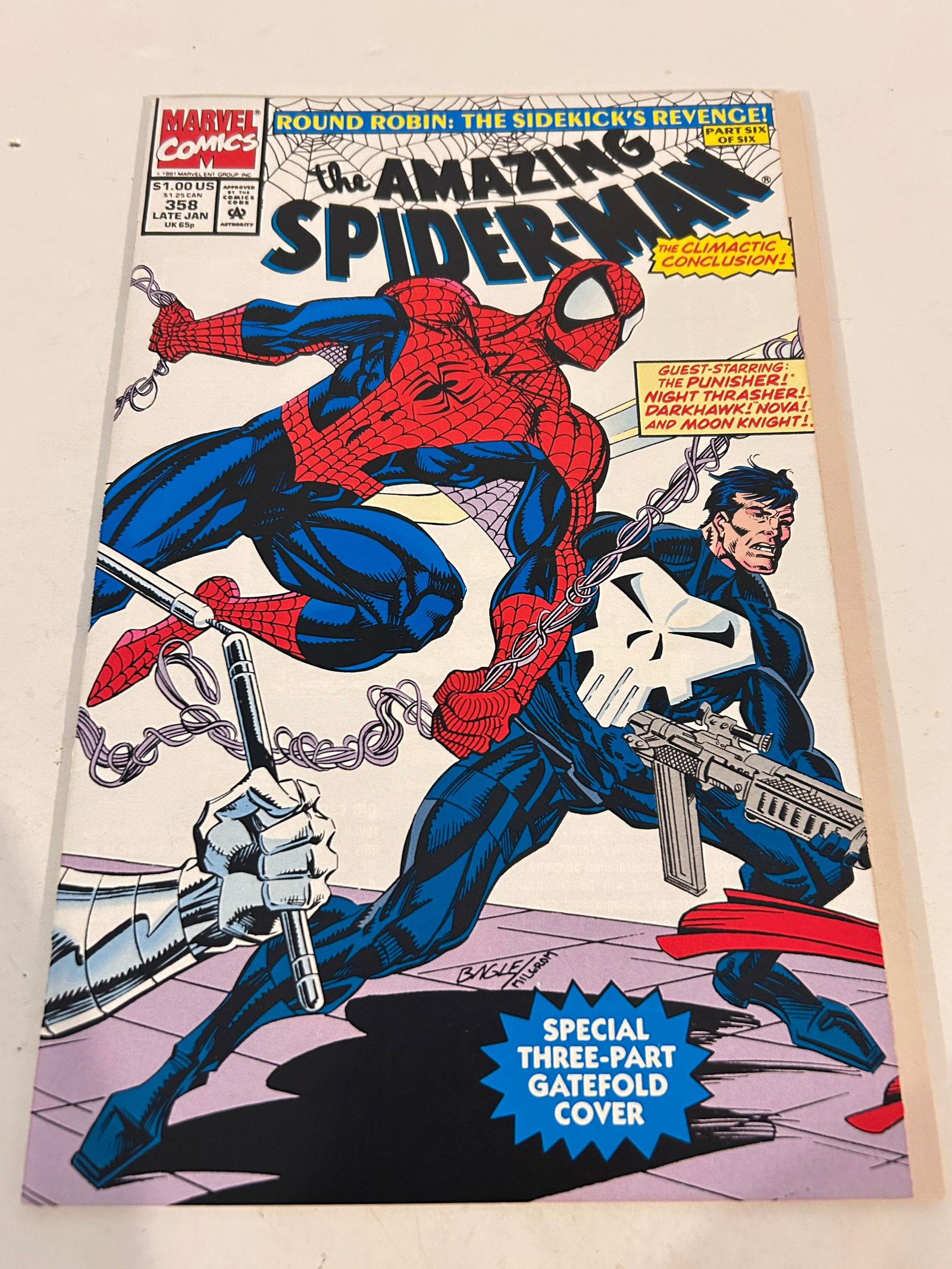 Vintage Comic Book Amazing Spider-Man # 358 (1 of 2)