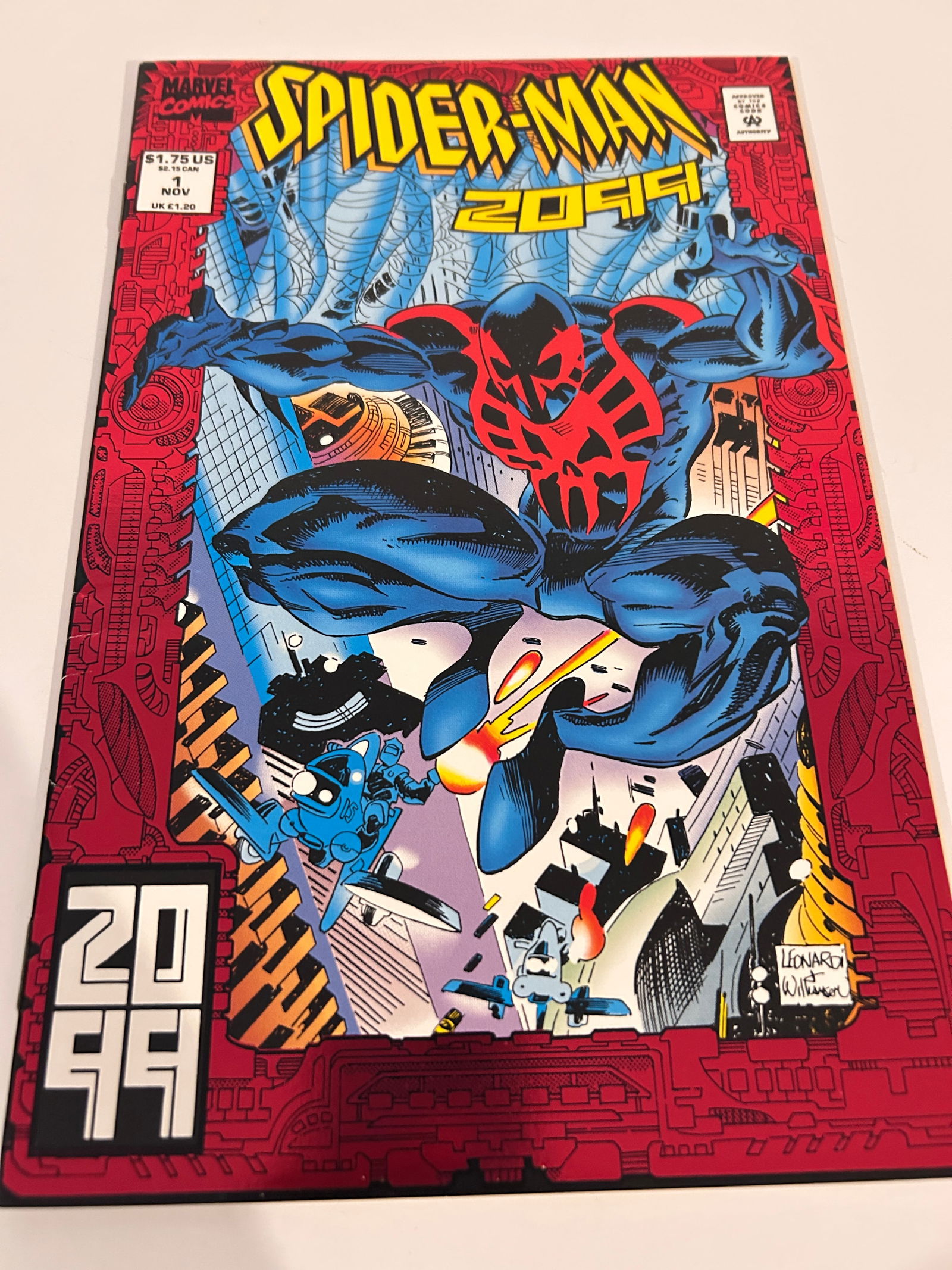 Vintage Comic Book Spider-Man 2099 # 1 (1 of 2)