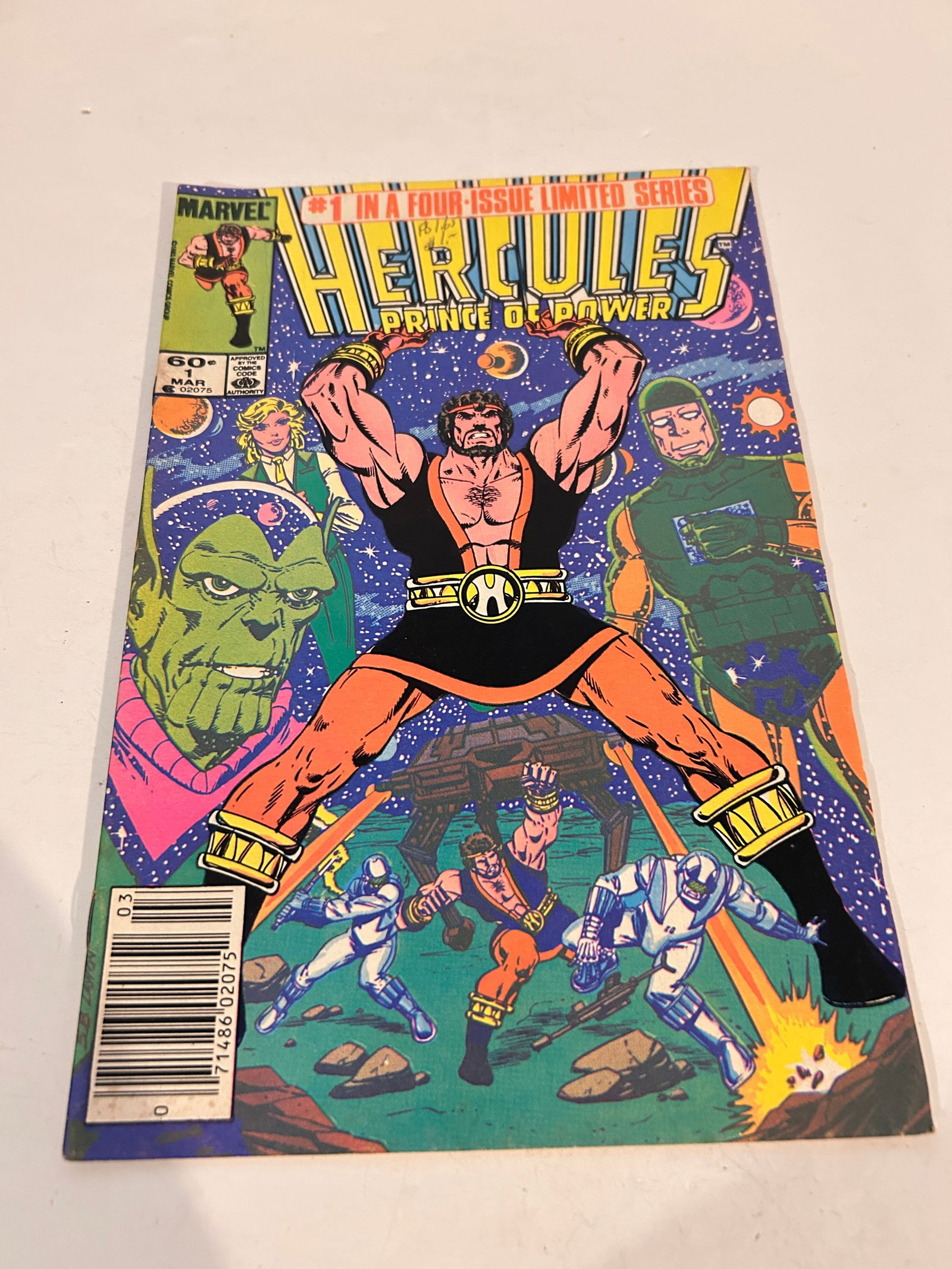 Vintage Comic Book Hercules # 1 (1 of 2)