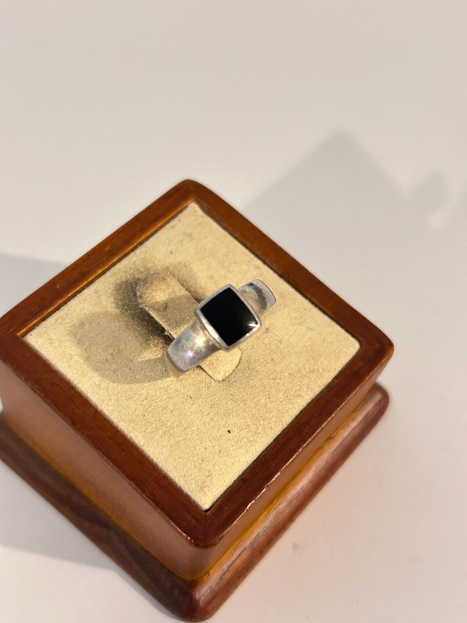 Vintage Sterling Silver Modernist Ring Sz 7 (1 of 5)