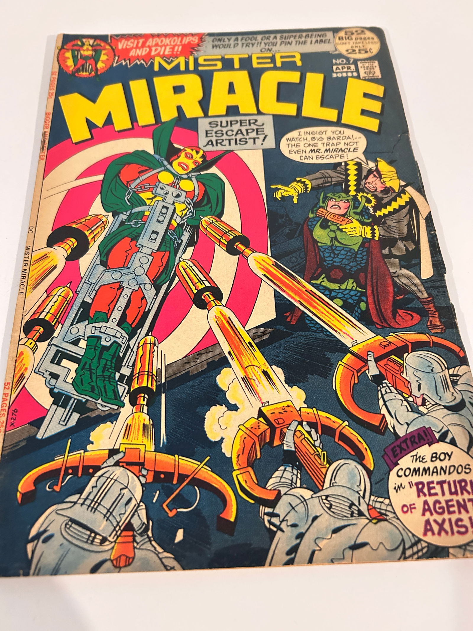 Vintage Comic Book Mister Miricale # 7: Vintage Comic Book Mister Miricale # 7 Please view all photos as they are part of the description and condition of this Item, Feel free to contact me with questions or picture requests! Used Item AS I