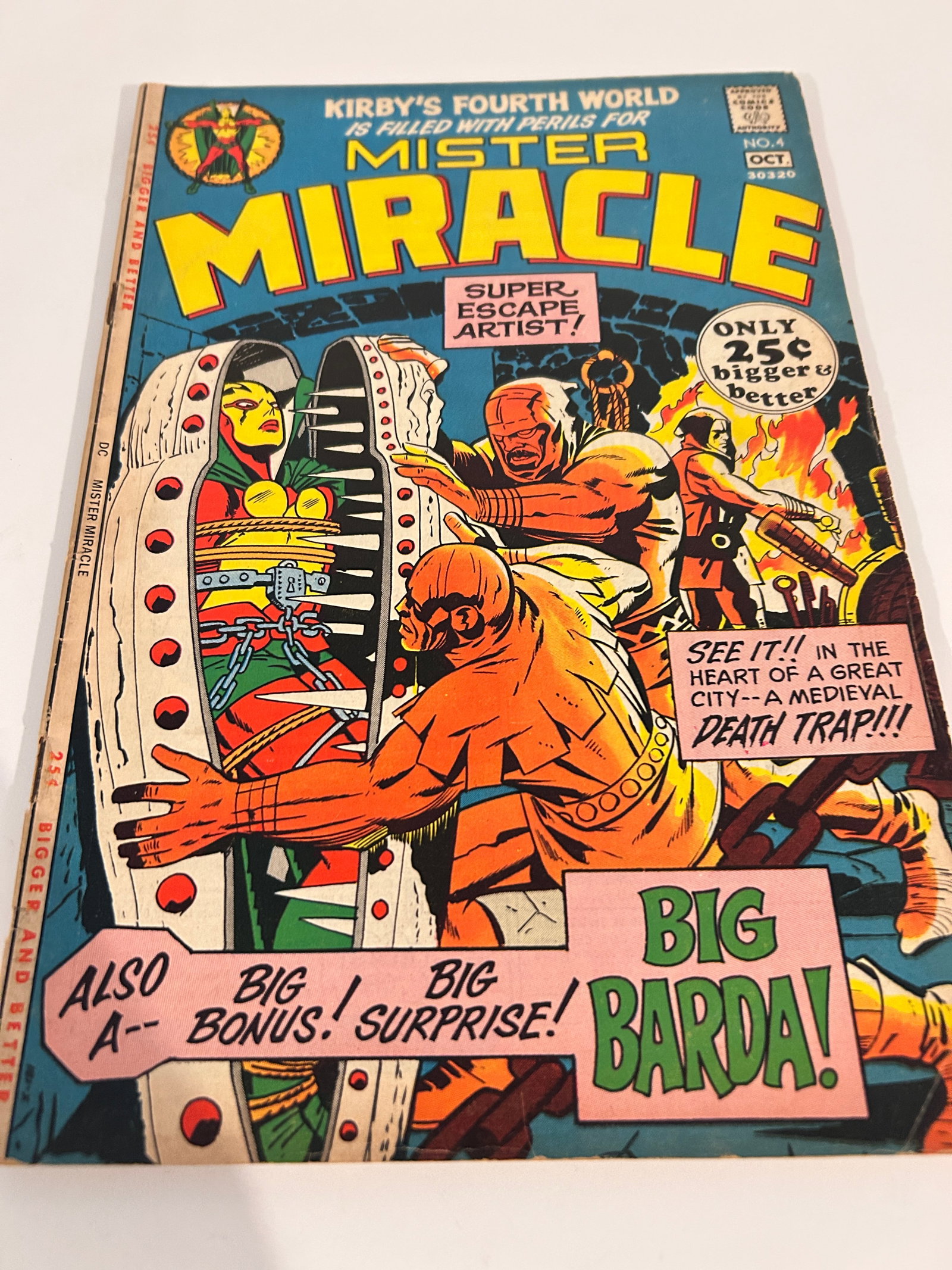 Vintage Comic Book Mister Miricale # 4 (1 of 2)