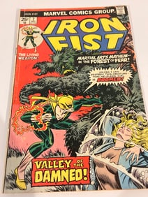 Vintage Comic Book IRON FIST # 2